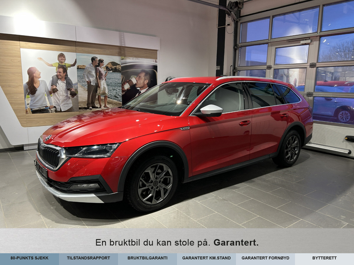 Brugt Škoda Octavia Scout 